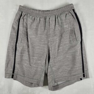 Lululemon Pace Breaker Shorts Men's Small Gray Lined Running Atheltic‎ Gym